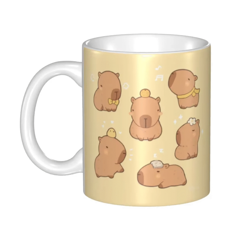 The uniqueness of the present is the combination of the capybara and personality