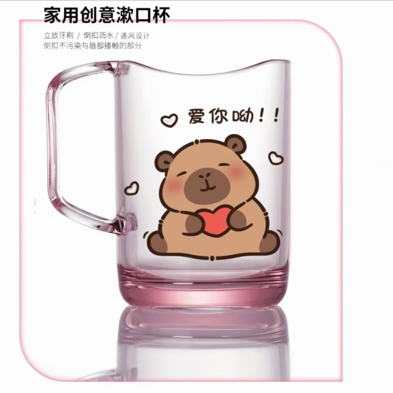 Diy Ceramic Milk Tea Coffee Cup With Custom ' Ok I Pull Up’ Capybara Mugs - Image 4
