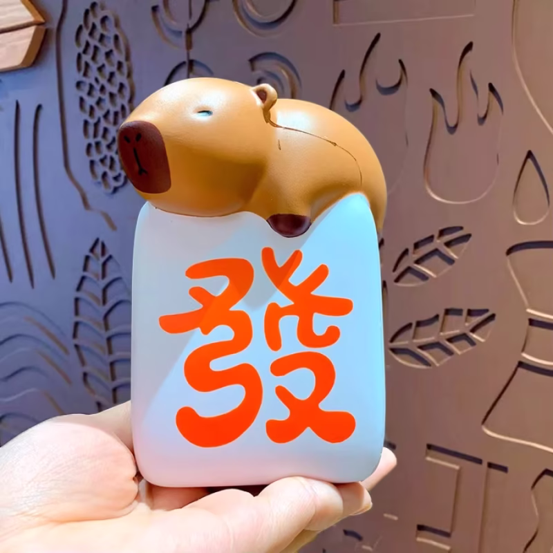 Stress-Reducing Capybara Pinch Toy Funny Present Squeeze Fast Rebound Adorable Soft Fidget Toys
