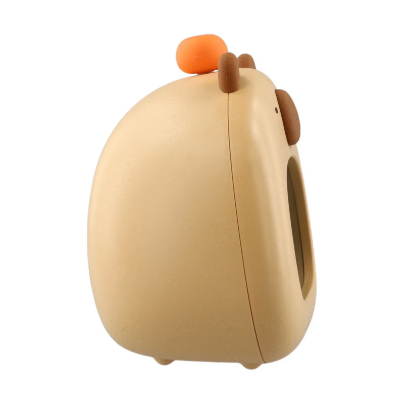 The Capybara Clock is a multifunctional device that combines a children’s alarm with a recharge-able LED night light - Image 7