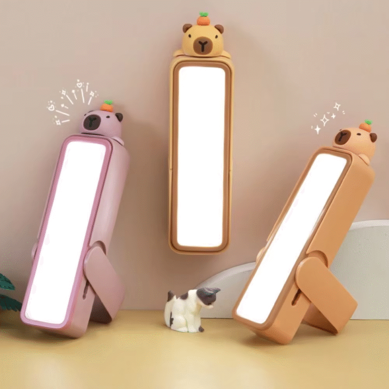 The capybara lamp will help you mix fun while working along the unique lamb design which will make your working space more lively