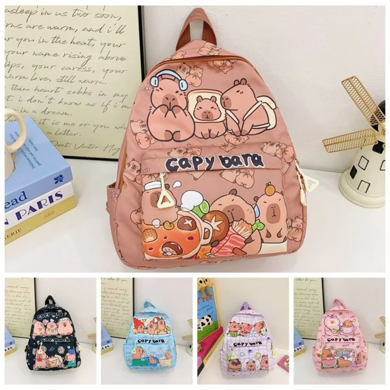 The Cartoon Animal Daypack is the perfect lightweight accessory for school, travel, running errands, or outdoor activities - Image 4
