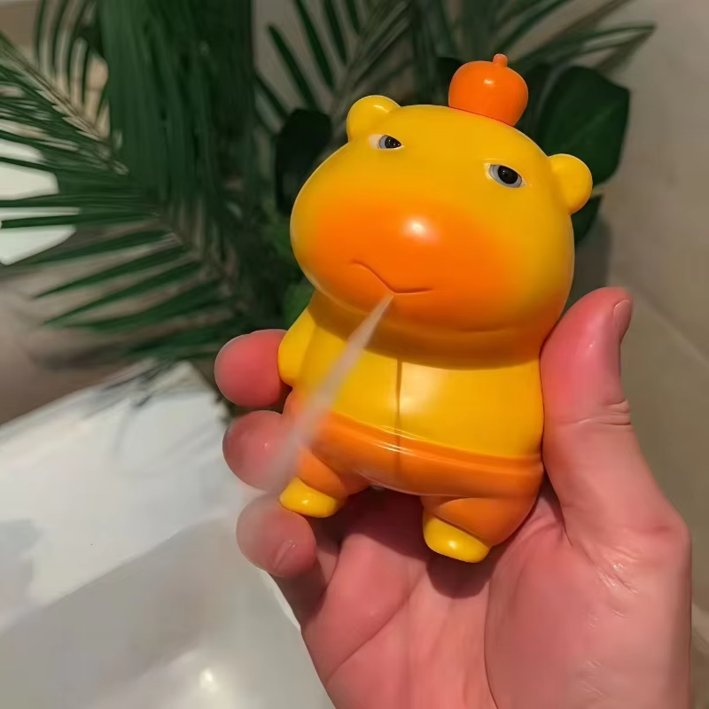 Summertime Birthday Present: Kawaii Cartoon Interactive Toys for Kids and Adults Including Funny Lulu Bathtub Water and Squirt Toy