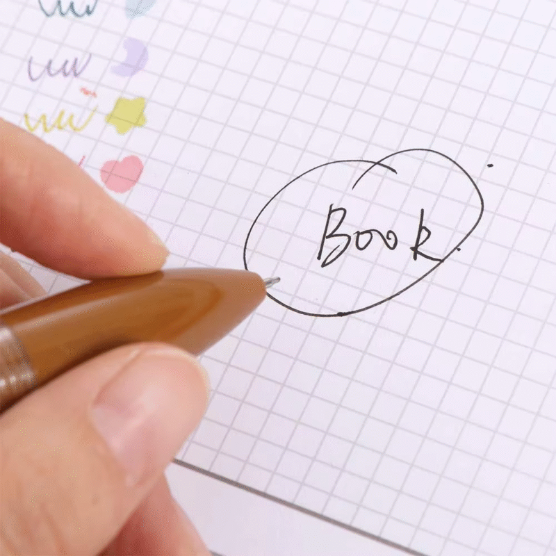 Innovative Capybara Gel Pen Writing Writing Pen with Beautiful Beads, Kawaii Black Ink, 0.5mm Gel Pen School - Image 2