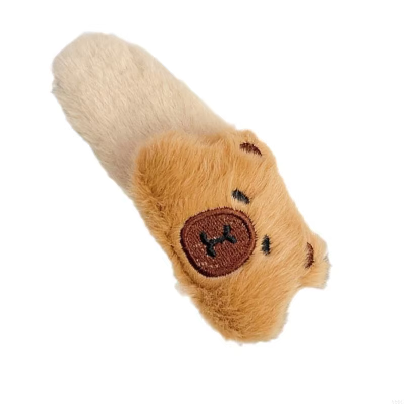 A variety of hats and hair accessories like the Y5GC Funny Capybara Plush Hair Hoop Elasticity Headband can be used for daily wear and different social events - Image 2
