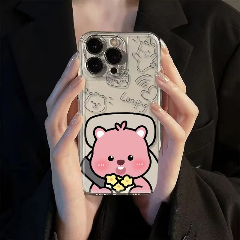 The cute capybara design with the loopy convenience feature serves as the perfect complement to any phone - Image 4