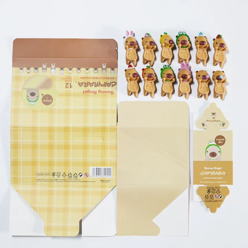 Hippers Harvest Hippie Doll, Capybara Blind Box Series, Adorable Phone & Car Ornament, Children’s Toy Present are some of the many pieces available in the collection - Image 4