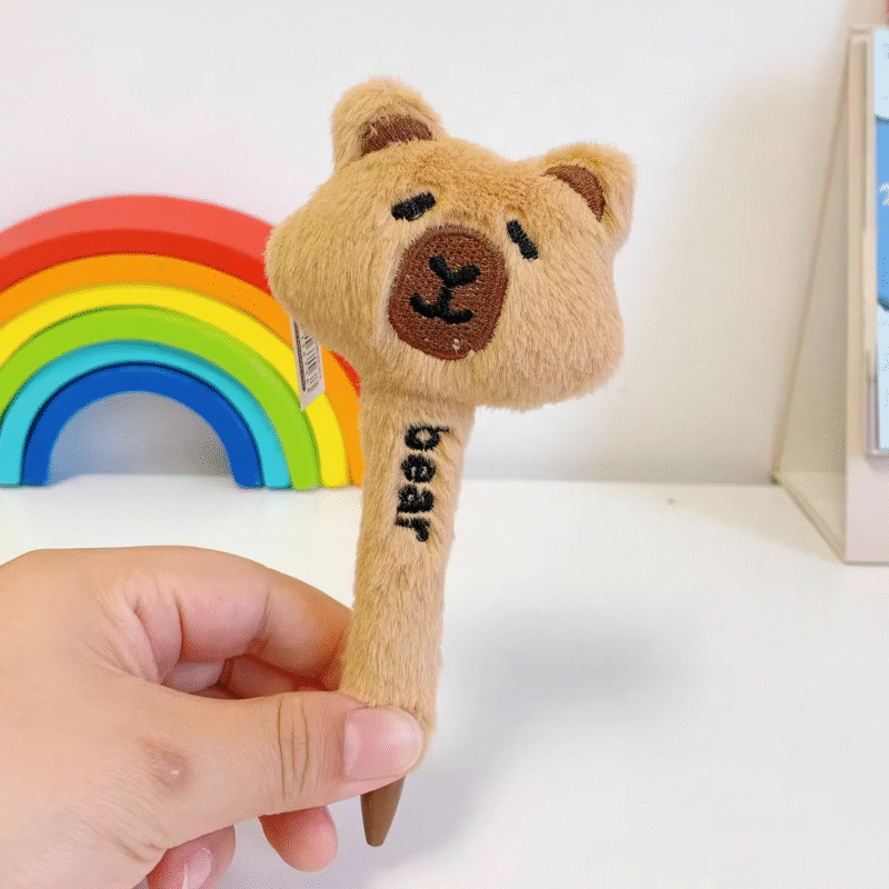 The pen was designed in the shape of the Capybara is both a pen and a capybara cartoon.  - Image 4