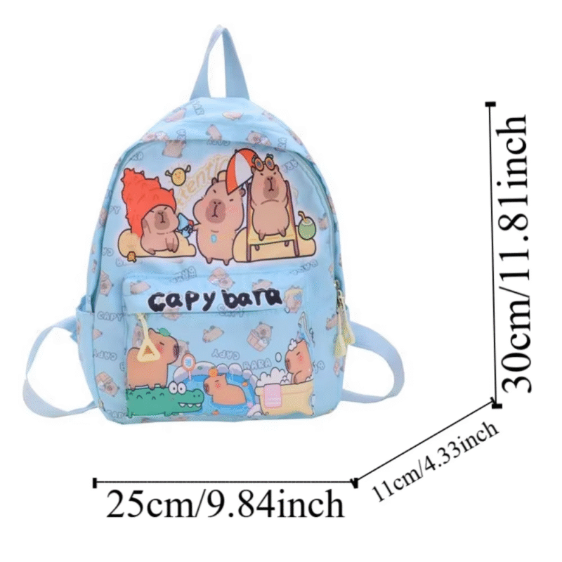 The Cartoon Animal Daypack is the perfect lightweight accessory for school, travel, running errands, or outdoor activities - Image 3