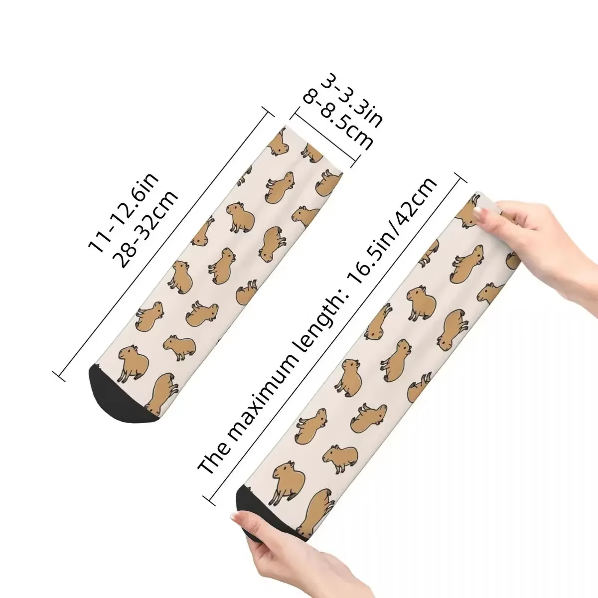 Harajuku Super Soft Stockings, Capybara Socks, Along with Other Unisex Accessories for All Seasons Gifts - Image 4