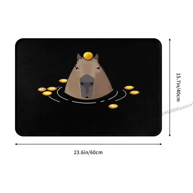 The stylish and practical design of the EE01 Capybara Bath & Bedroom Mat has made it a favorite - Image 2