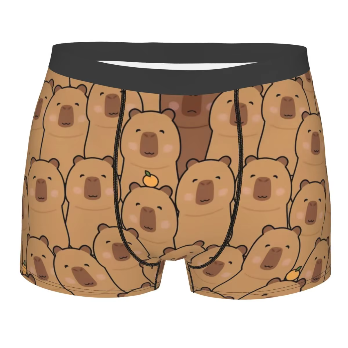 These Custom-Made Capybara Patterned Underwear are for men with an attitude towards comfort and humor, designed to add a twist to your basic looks with one of this collection’s vibrant capybara patterns